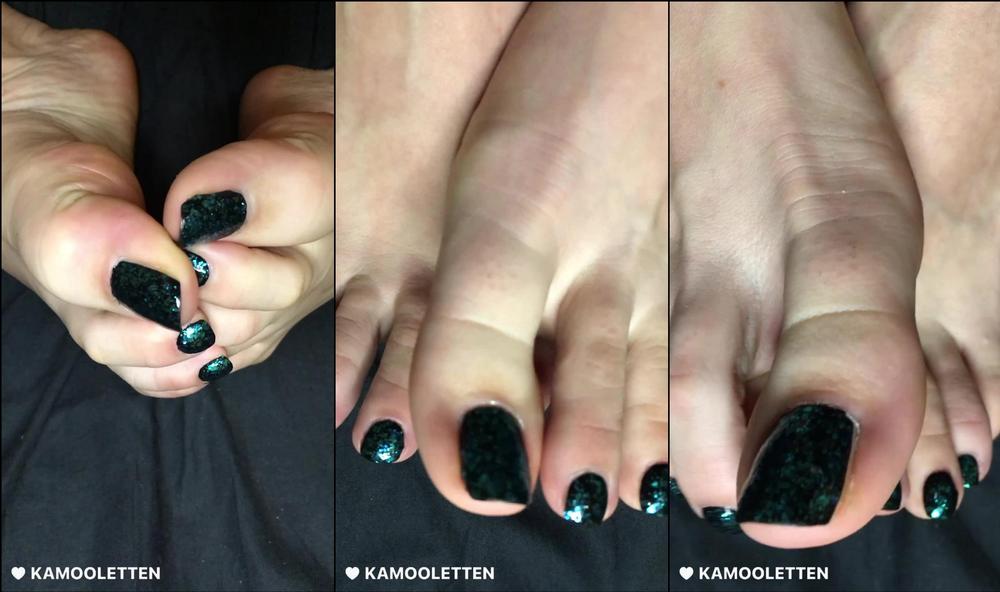annieamazing 137435079 2021 04 20 toes wiggling amp closeup video. omg i really love this shiny pedi 
