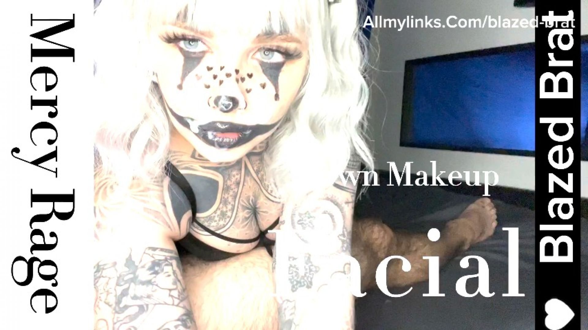 Clown Makeup Facial