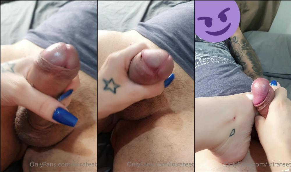loirafeet 02 04 2021 2071416461 continua o do video anterior handjob gozada no pezinho handjob cums
