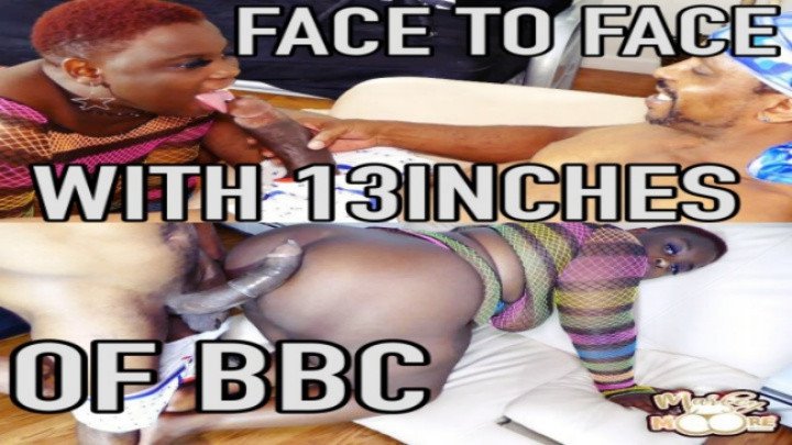Marley Xxx Face To Face With 13Inches Of Bbc