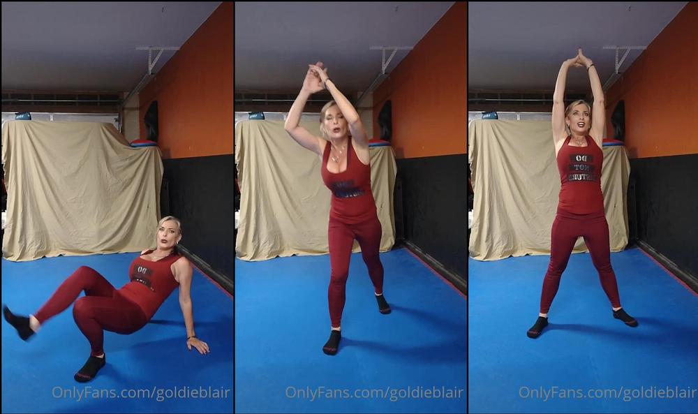 goldieblair 03 02 2022 2351555629 goldieblair cum workout with me for 2022 workout for