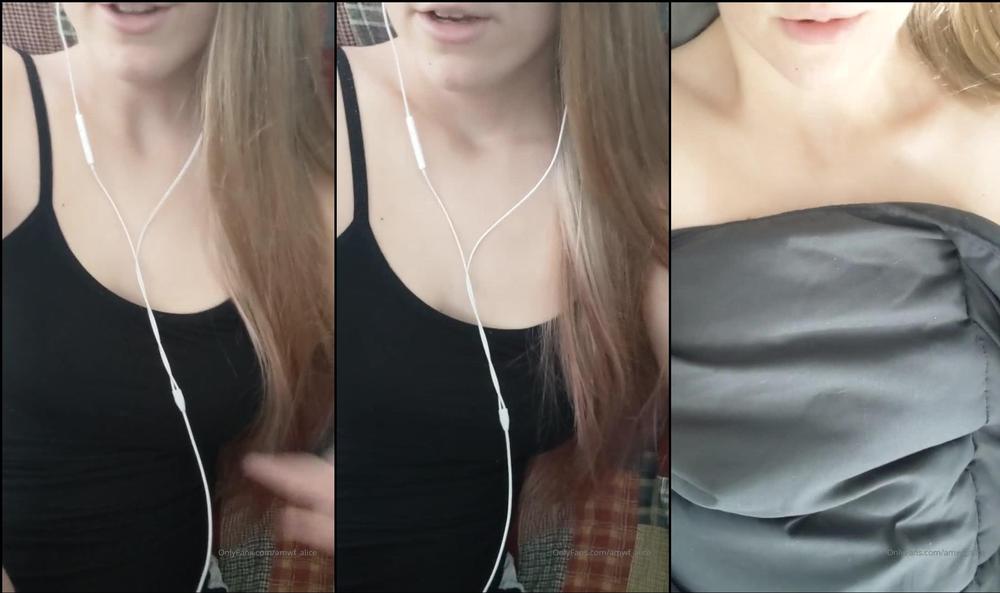 amwf_alice 01 04 2020 28814624 Quarantine vlog 18 21 I decided to vlog my day for anyo