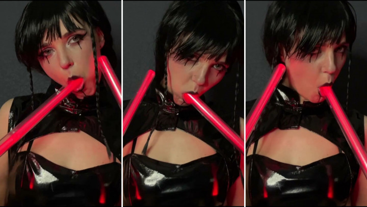 Darth Vader Cosplay - Lightsaber Sucking - Oct 8, 2022