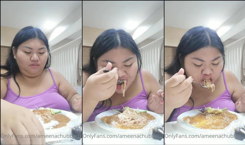 ameenachubbycutie 01 06 2020 383993254 eating videos today 2