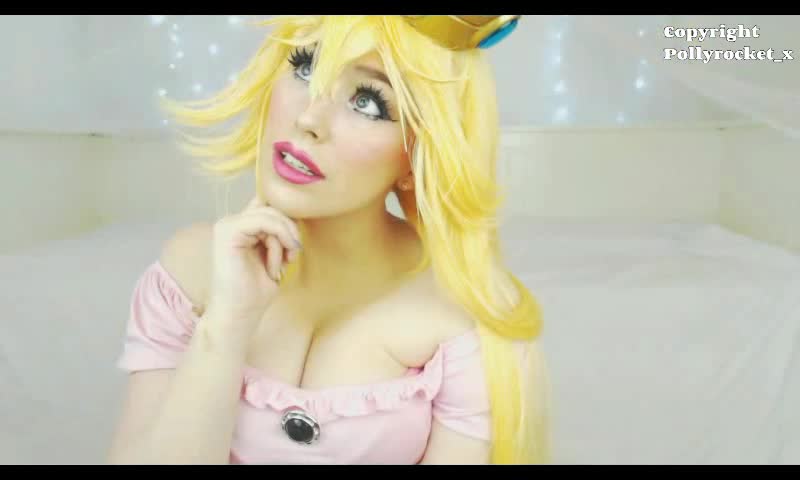 Princess Peach Dildo Riding - June 16, 2017