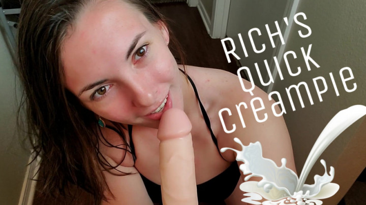 Rich's Quick Creampie