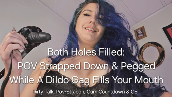 POV Straped Down & Pegged While A Dildo Gag Fills Your Mouth - September 24, 2024