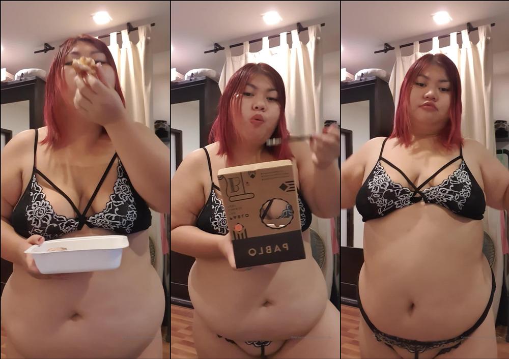 ameenachubbycutie 02 01 2022 2317703275 thank you kevin for yummy sweets on new year