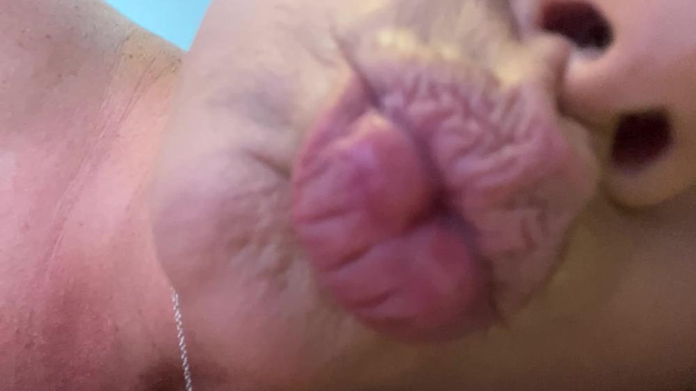 Lingerie Strip Kissy Lips And Bj