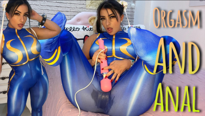 Chun Li cosplay cumming squirting ANAL - July 06, 2022