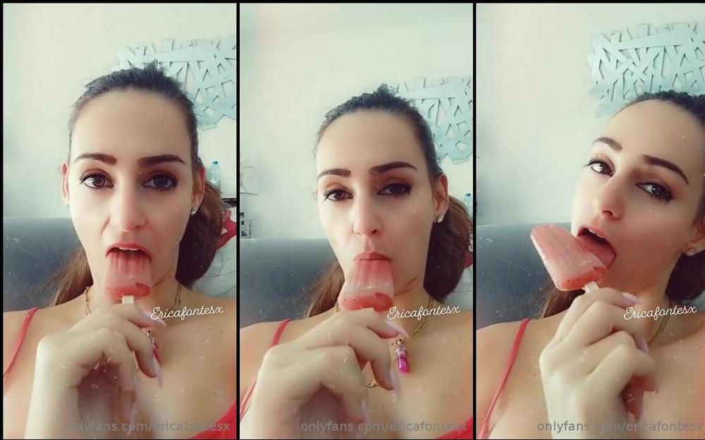 ericafontesx 02 06 2019 35196085 Video Eat ice cream