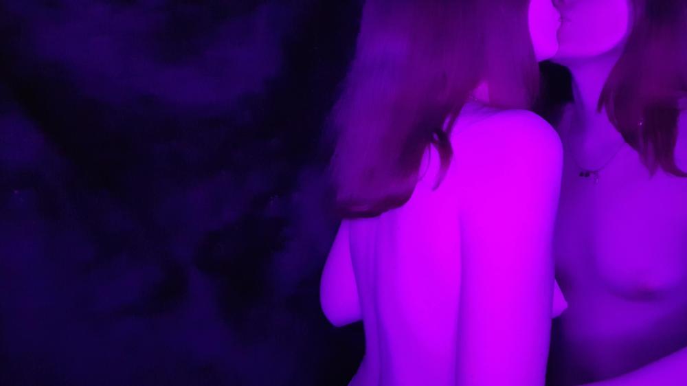 Wetschoolgirl Kissing My Twin Sister