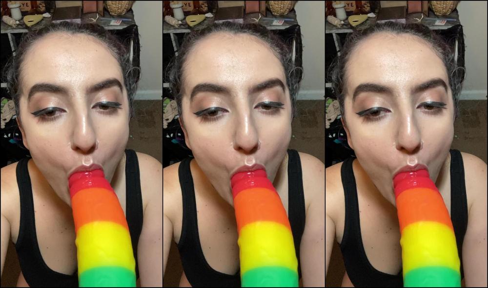 Sucking Your Rainbow Cock