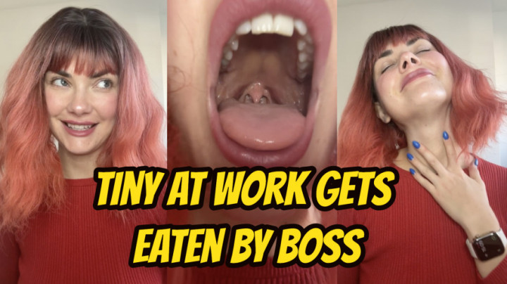 Tiny At Work Gets Eaten By Boss - October 25, 2024