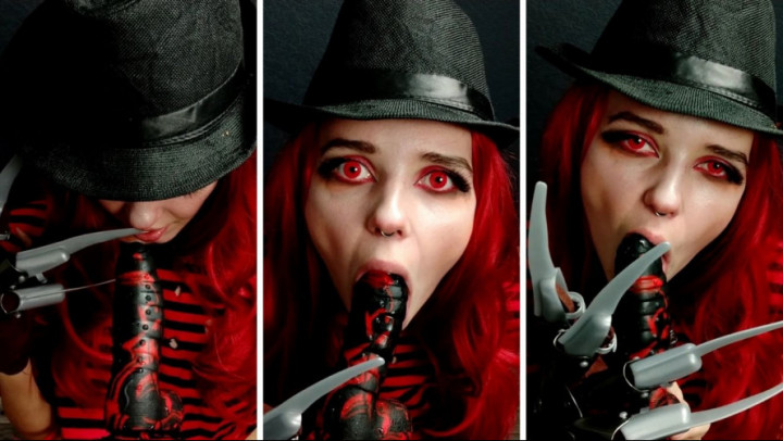 Freddy Krueger cosplay - POV BLOWJOB - Oct 20, 2021