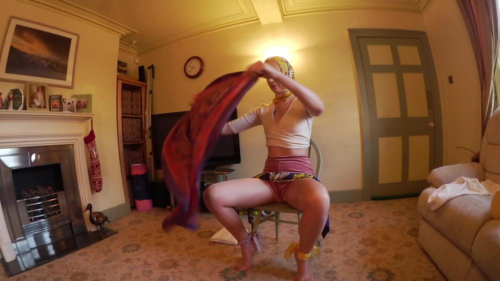 Ariel Anderssen Kelly Style Silk Scarf Self Bondage