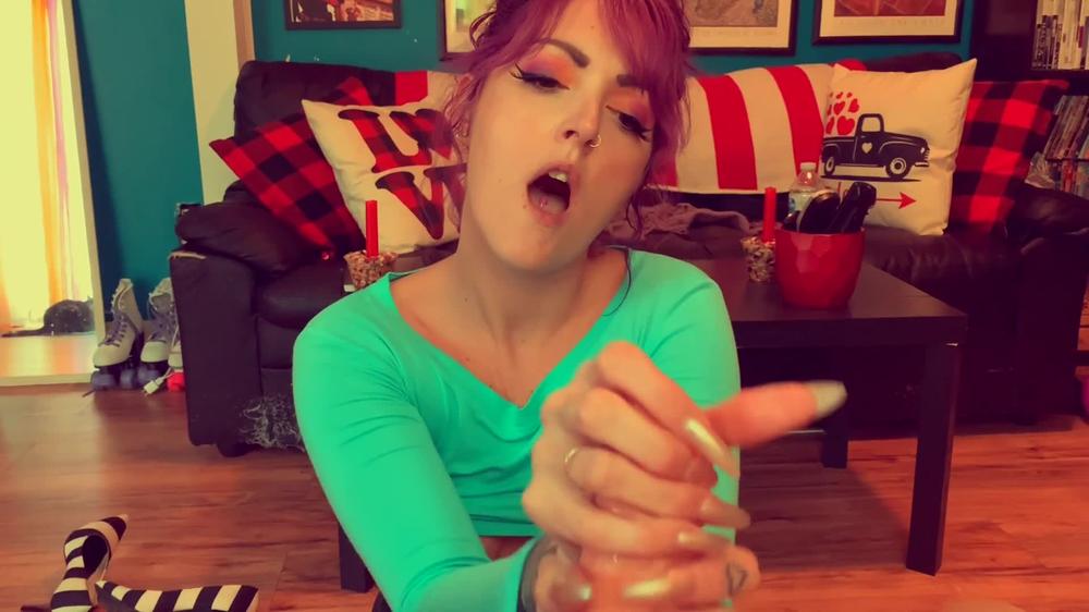 Teacher Gives Her Student An Oral Exam