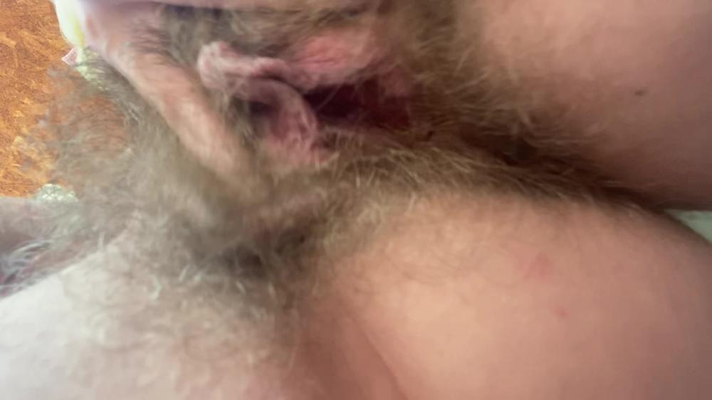 Cuteblonde666 Sitting On Your Face With My Hairy Pussy