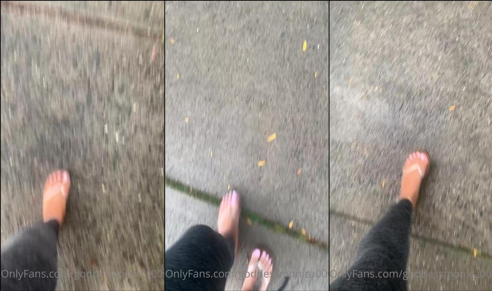 goddessmonica00w 01 09 2021 2209111243 So I got a pedi for my Bronx trip tomorrow