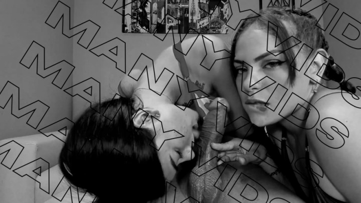 Opss!Lesbians Swallow their BrothersCock