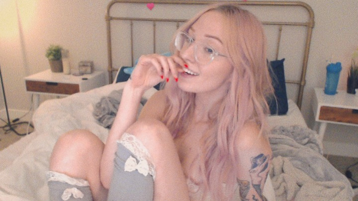 286. White Lingerie Tease