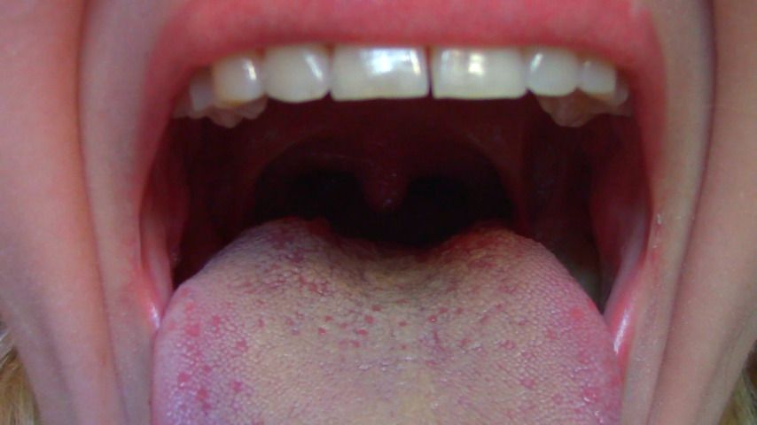UVULA Deep Inside My MOUTH