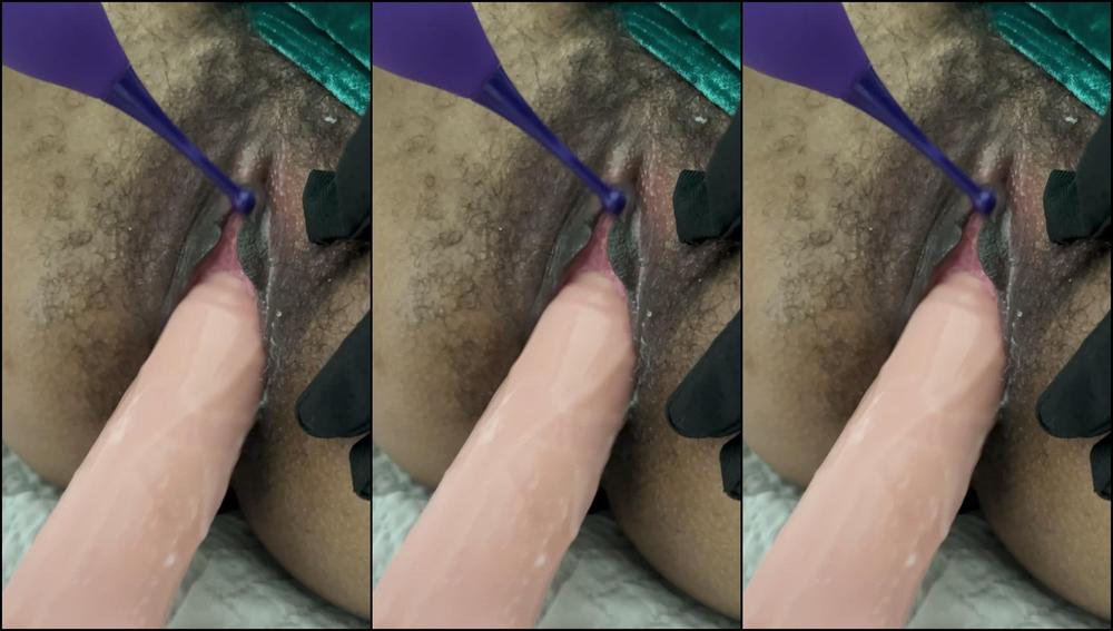 Hairy Pussy Close Up Masturbation