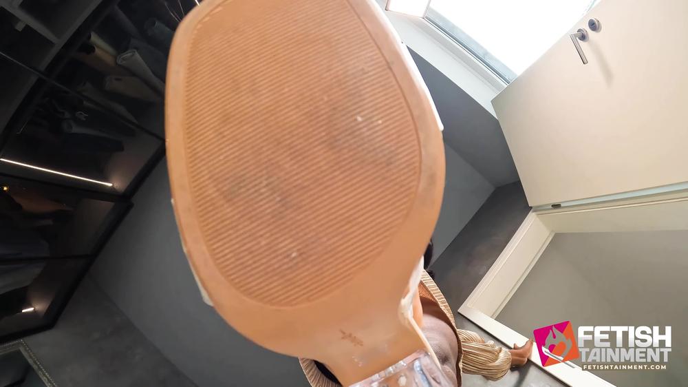 FEMDOMSQUAD Video Store - I Will Squish You Under My Heels And Bare Feet ( Giantess And Shrinking Fetish With Miss Abiola ) - 4K Uhd Mp4