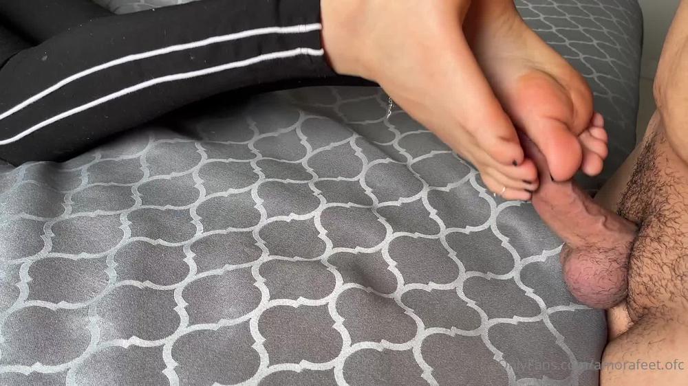 amorafeet 1.ofc 1041380861 at this video i tease you with high heels and black pants 1. can you feeling how soft and taste this soles are enjoy this video 1