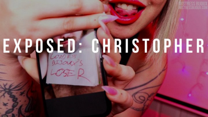 Mistressbijoux Exposed Christopher