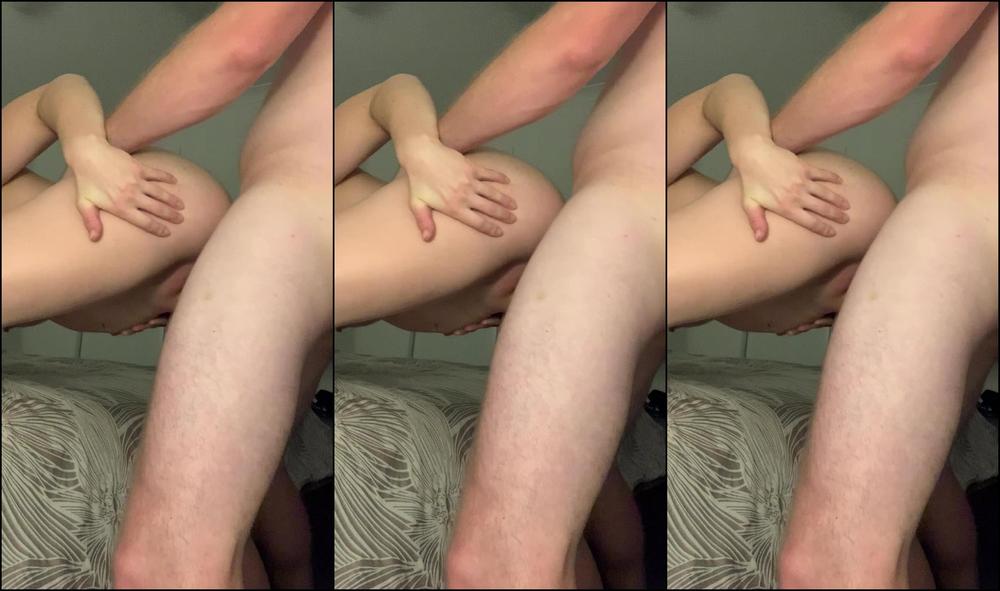Huge Creampie In Doggy Style