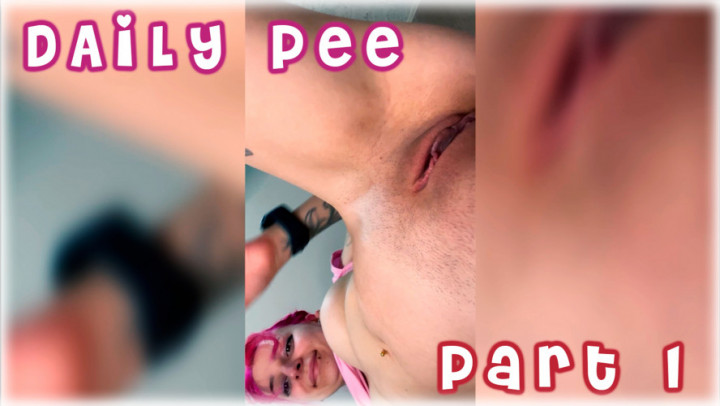 DAILY PEE DAY 1