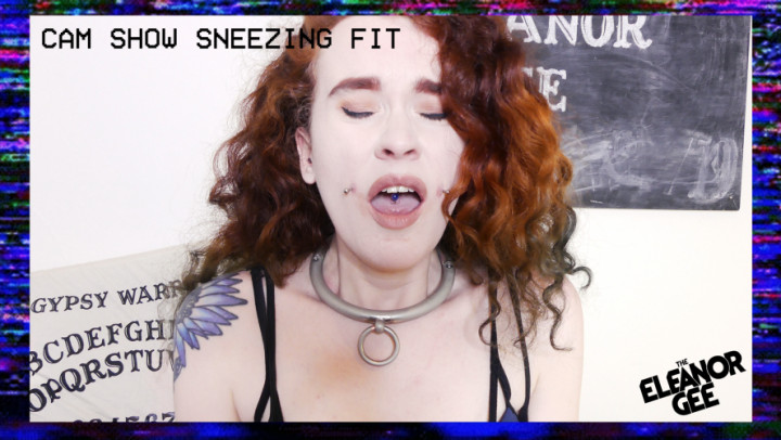 Cam Show Sneezing Fit