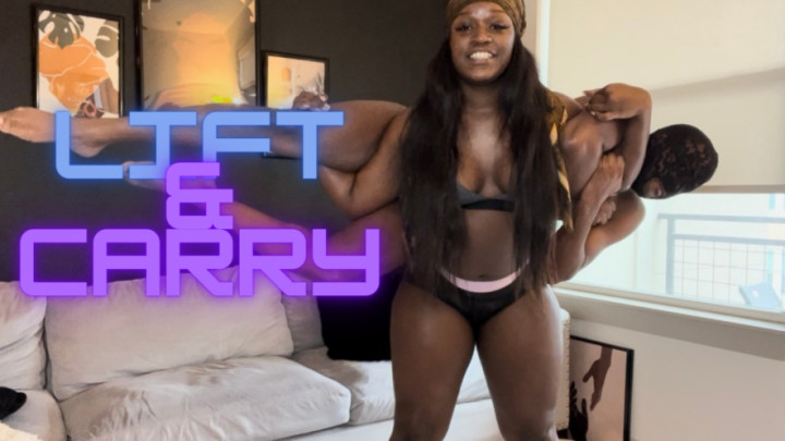 Ebony Domme Lift and Carry - March 08, 2022