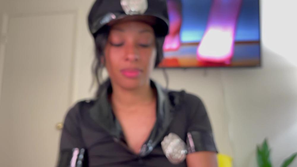 Officer Foxx French Pedi Self Worship
