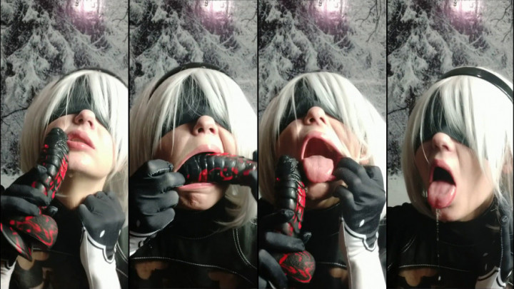 Nier Automata: intense deepthroat - Apr 10, 2020