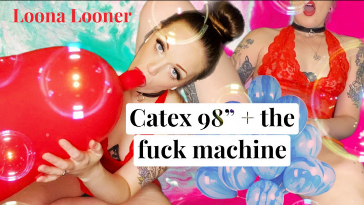 98" GIANT RED BALLOON BLOW/RIDE/FUCK - September 11, 2022