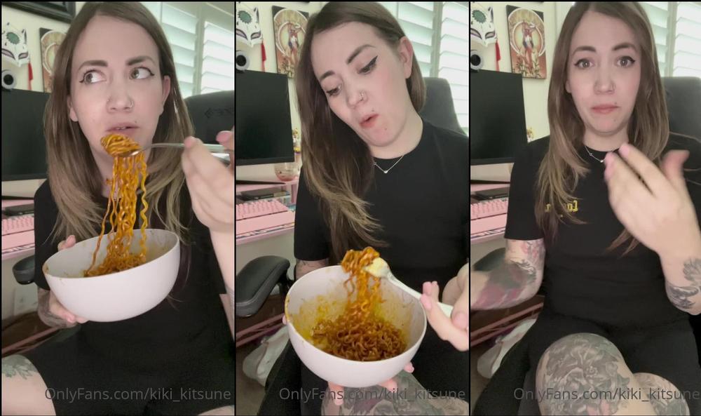 kiki kitsune 02 06 2022 2474754232 i ve been asked for some eating vids on here so here ya go eating the worlds spici