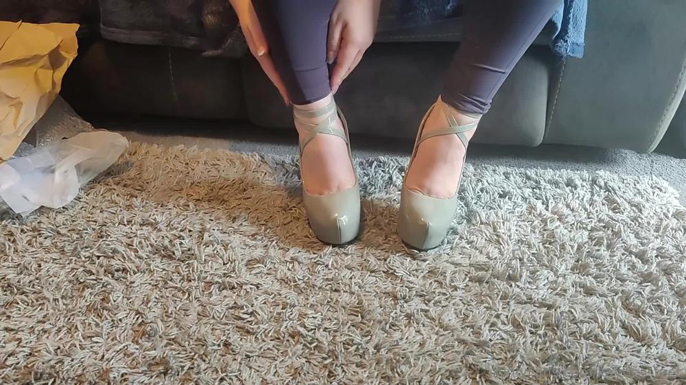 kayties feet 06 06 2023 2896666545 a wonderful fan bought me these grey strappy platform heels x if you d like to treat me and watch me showcase them for you please check out my wishlist x