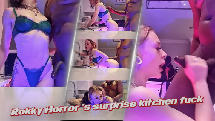 Rokky Horror 's surprise kitchen fuck