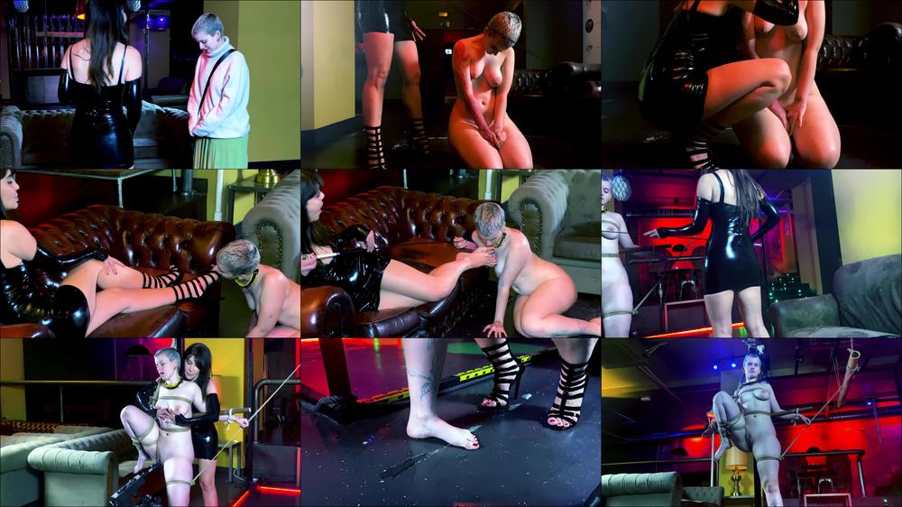 BONDAGE KINK - Redemption For The Lost Innocence By Bondage Kink (Full Movie) - 18+ Teen Is Train By A Latex Femdom To Turn A Submissive Slut