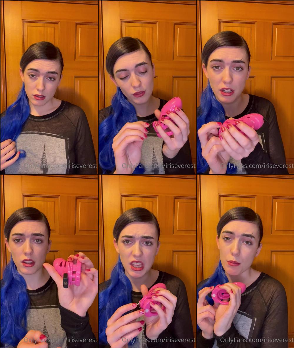 iriseverest 03 03 2022 2381074184 Sensual chastity tease. Like this post if you want more videos like this.