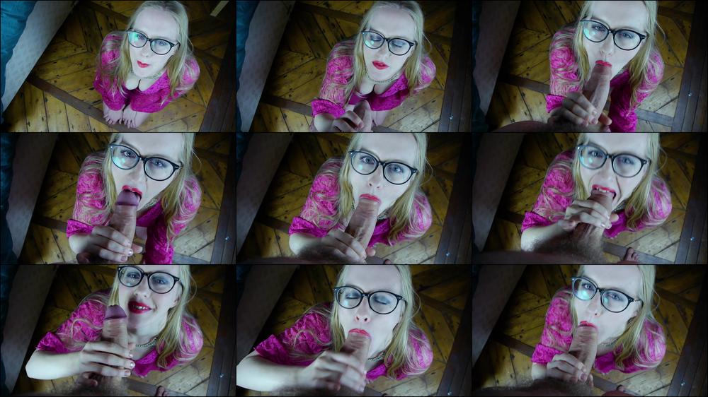 Lucy Sucks Cock