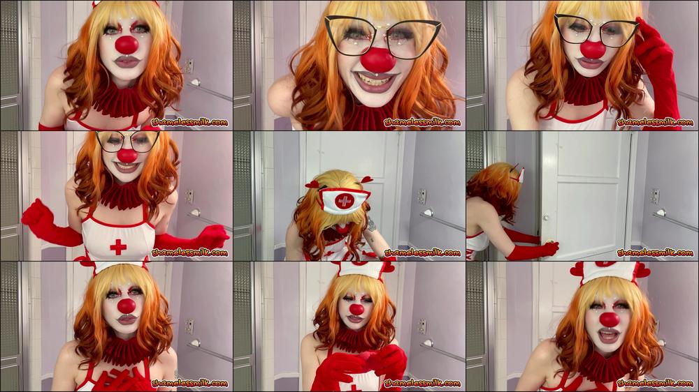 CLOWN NURSE SISSY MEDICAL EXAMINATION