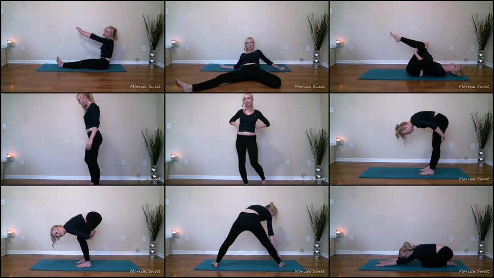 Yoga Instructor Shows Off Her Form