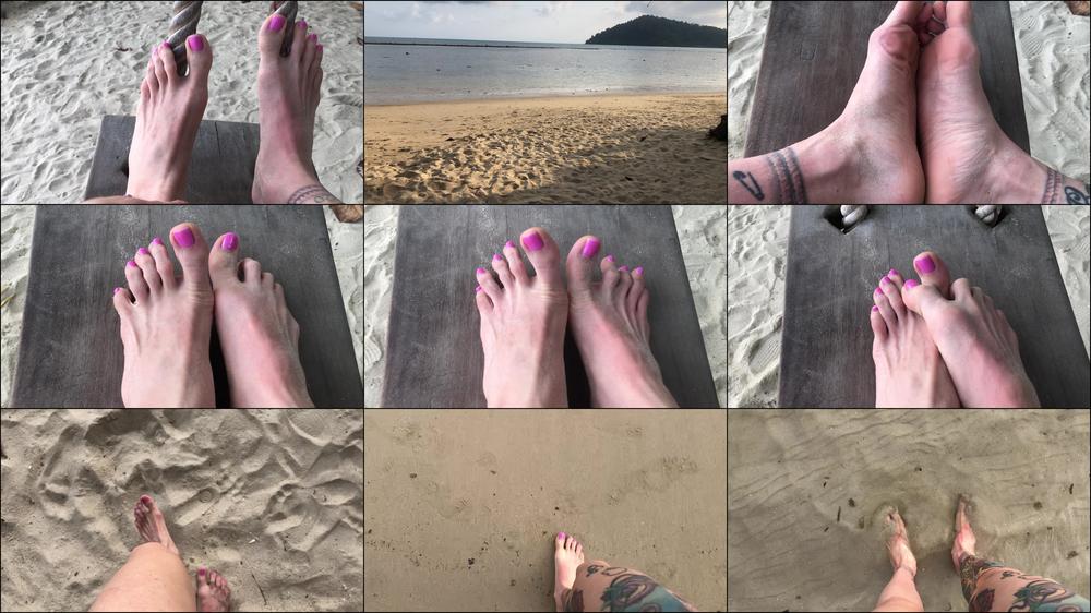 Foot Fetish on Thailand's Beach