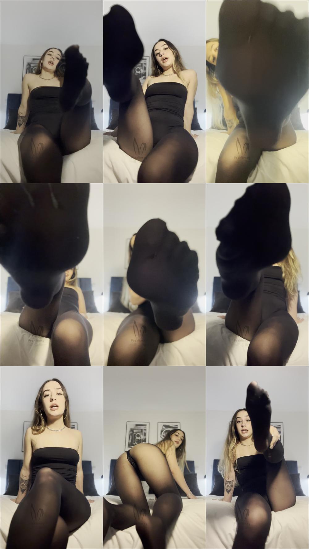 posh_bunny - Stockings Worship | Pump Game