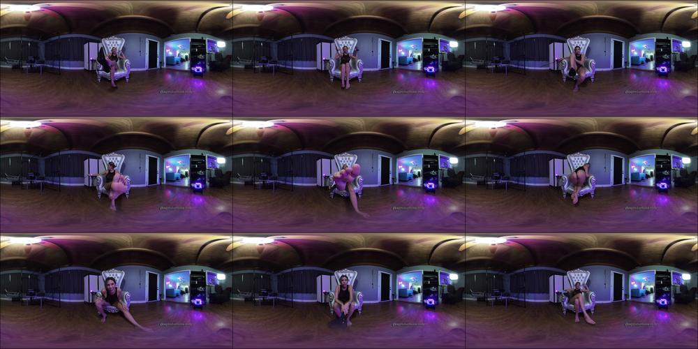 VR360* Goddess Nikki Sexy Feet Domme