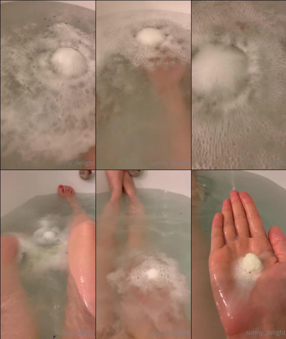 sunny delight 01 04 2021 2070612938 watch the fizzing bath bomb dissolve
