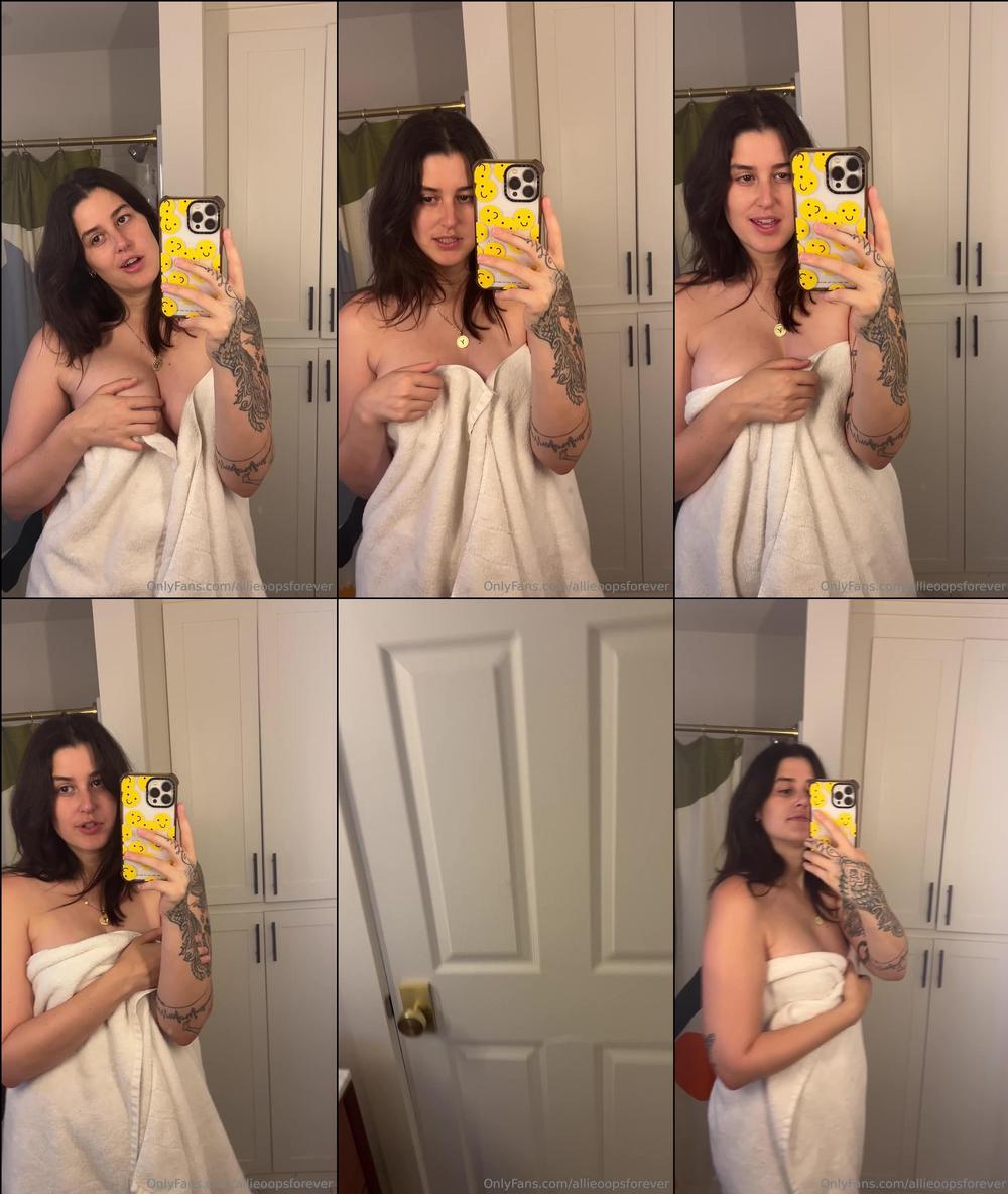 allieoopsforever 1286705083 that s it towel s off time to hop in the shower with me tip 35 or check your dm s for the full video 